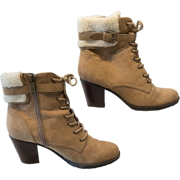 UNISA ZIPPER HEEL BOOTS SIZE 8.5 M - Picture 2 of 7